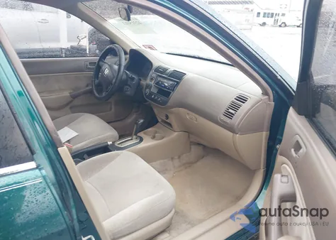 2001 Honda Civic Lx z USA, uszkodzony, nr VIN 1HGES16531L063166